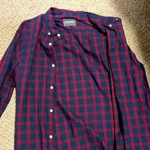Bonobos Slim Fit Flannel Shirt (L)